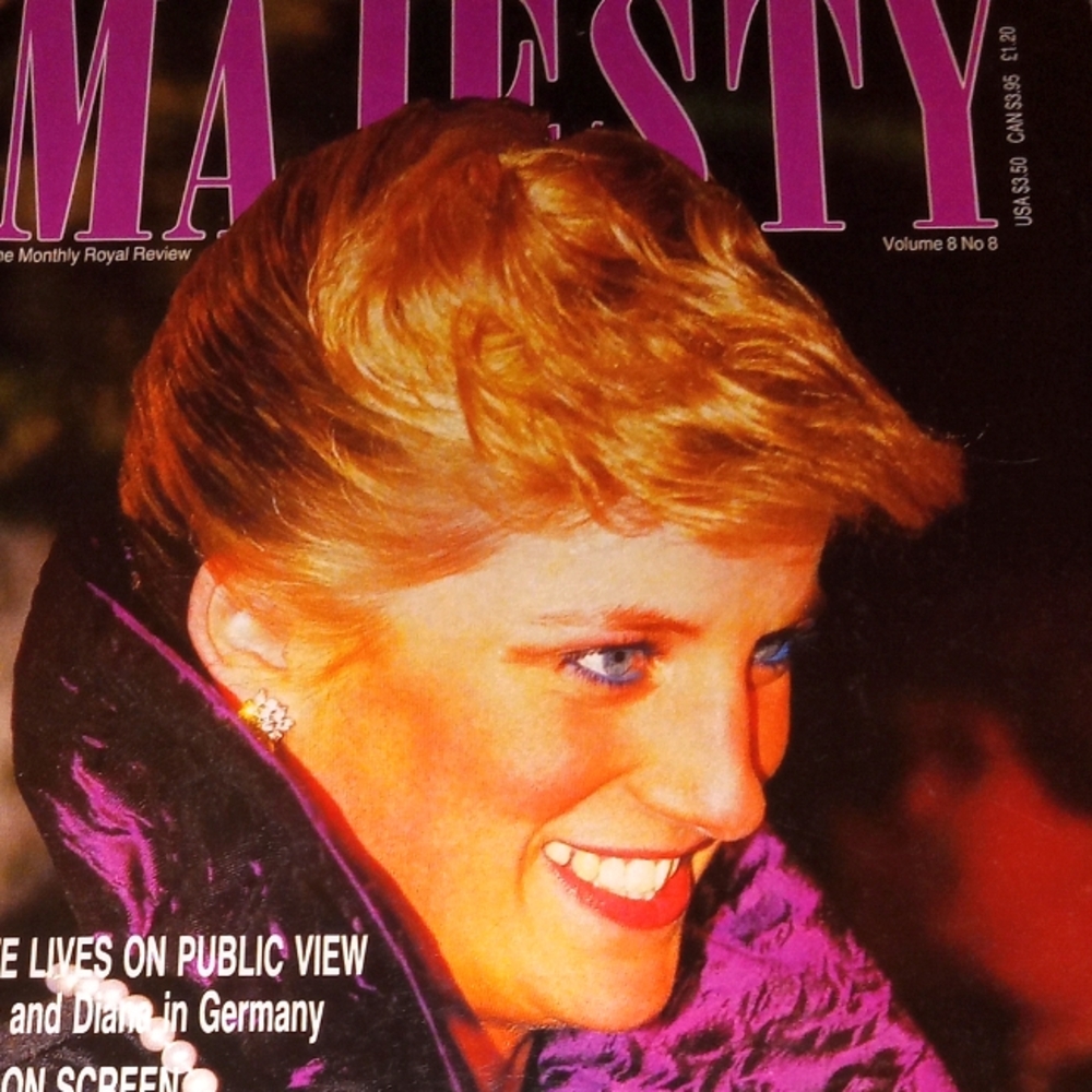 Majesty Magazine Princess Diana